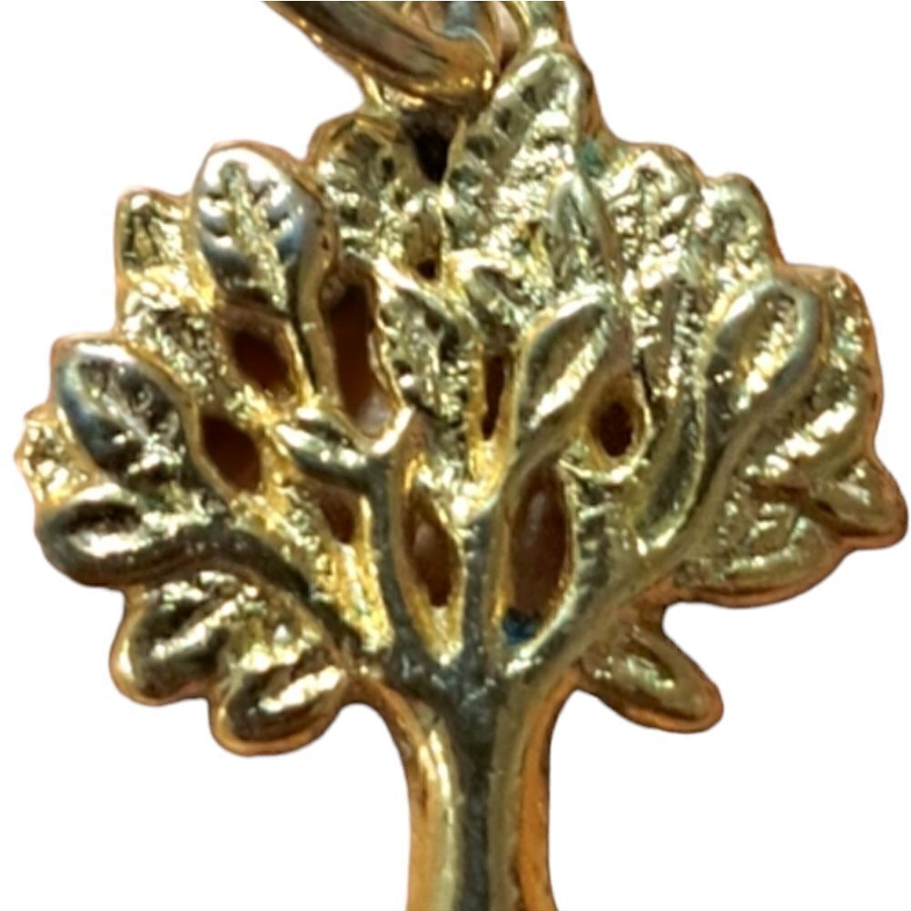 New! Gold "Tree of Life" Charm - Picture 3 of 6